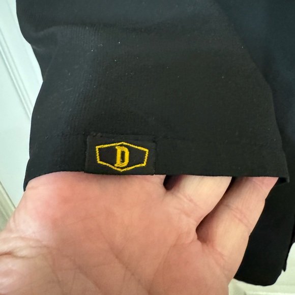 Vintage D Black & Gray True Mechanic Button Down Work Shirt STAINED Men’s M - Picture 5 of 8